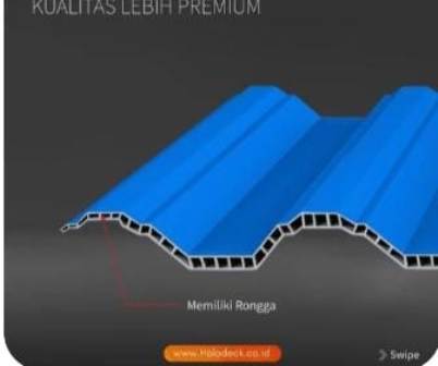 ATAP HOLODECK JAKARTA WARNA BIRU