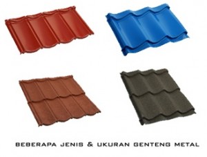 JUAL GENTENG METAL WARNA